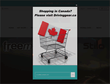 Tablet Screenshot of driving-gear.com